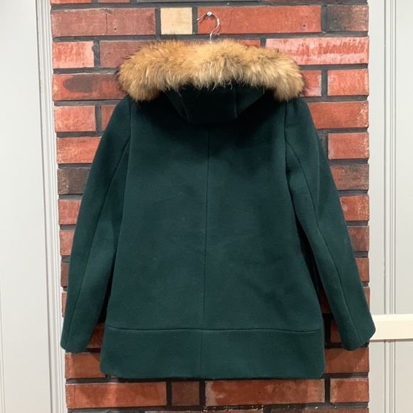 Sandro Maxa Hooded Trim Coat - Picture 7 of 11